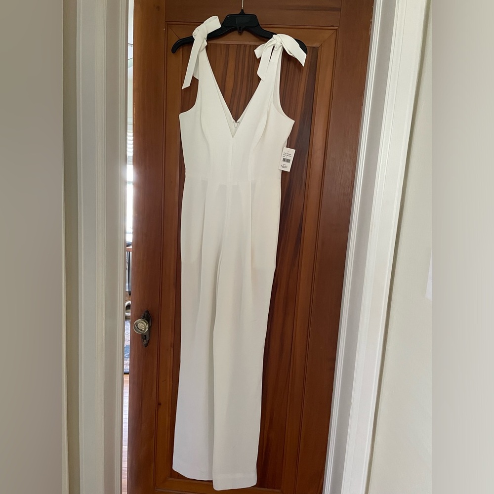 White jumpsuit, NWT